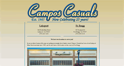 Desktop Screenshot of camposcasuals.com